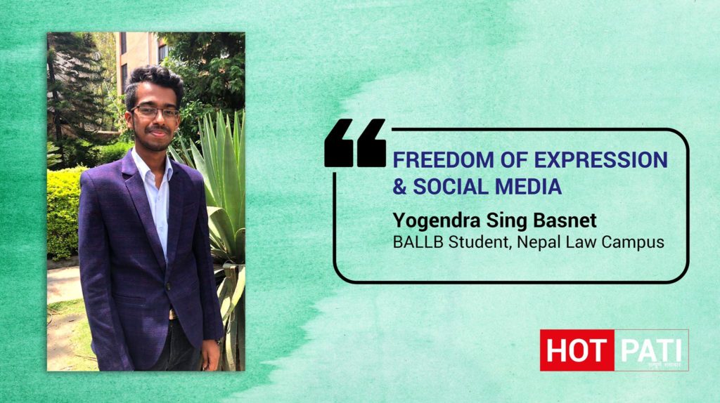 Freedom of expression and Social Media
