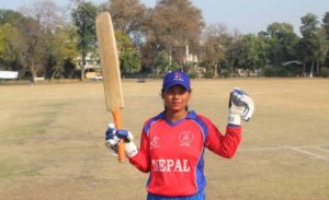 पारा वर्ष खेलाडीको अवार्ड नेत्रहिन महिला क्रिकेटर मनकेसीलाइ