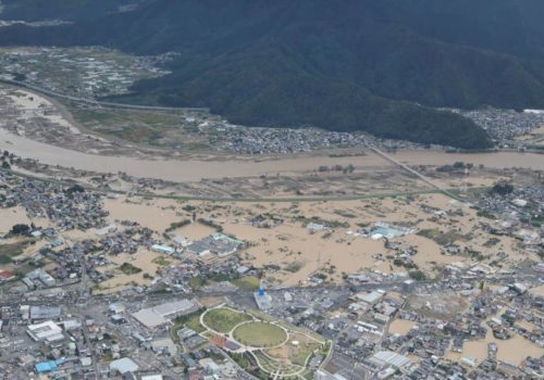जापानको आँधीमा ११ जनाको मृत्यु, दर्जनौ बेपत्ता,जनजीवन प्रभावित