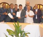 मर्जरका लागि ग्लोबल आइएमई र जनता बैंक विच अन्तिम सम्झौतापत्रमा हस्ताक्षर