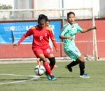 तेह्रैँ साग : जित्ने मनोबलसँगै महिला फुटबल टोलीको ‘ओपनिङ टच’