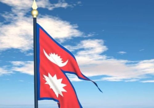 मानहुँकोटमा नेपालकै ठूलो राष्ट्रिय झण्डा राखिँदै