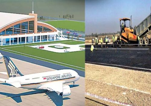 बन्दाबन्दीमा रोकिएन अन्तरराष्ट्रिय विमानस्थल निर्माण: तीन महिनामा सबै काम पूरा हुने