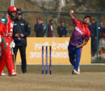 आईसीसी पुरुष विश्वकप क्रिकेट लिग-२ : पहिलो खेलमा नेपाल ओमानसँग पराजित