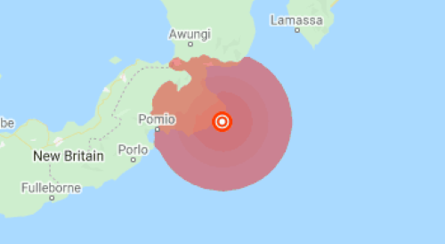पपुआ न्यु गिनीमा शक्तिशाली भूकम्प