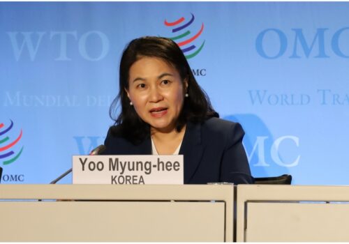 दक्षिण कोरियाली मन्त्री विश्व व्यापार संगठन प्रमुखमा अन्तिम छनौट