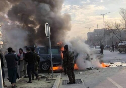 काबुलमा सांसदको सवारी साधनलक्षित विस्फोट दुईको मृत्यु