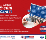 ग्लोबल आइएमईले जारी गर्यो ईकम डलर कार्ड