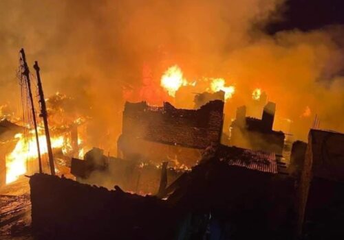 मुगुमा भीषण आगलागी, १७ घर जलेर नष्ट